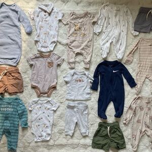 Baby Clothing Set with Various Designs